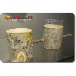 Elicia – wooden mug (cup holder)