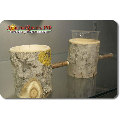 Elicia – wooden mug (cup holder)