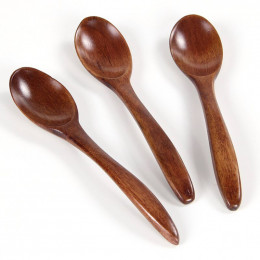 Wooden teaspoon, 14 cm