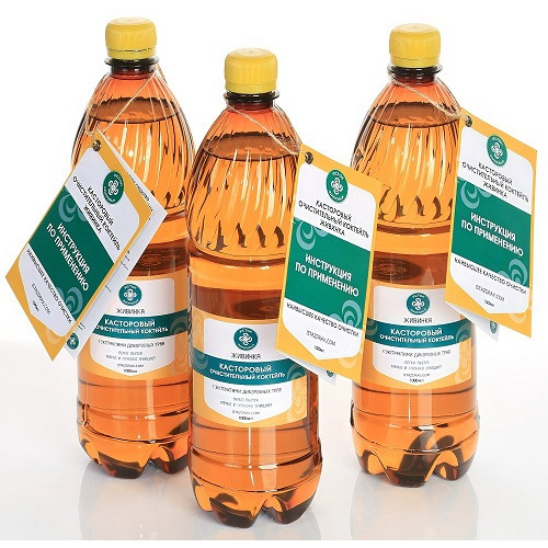CASTOR CLEANSING COCKTAIL "ZHIVINKA" 1000 ml